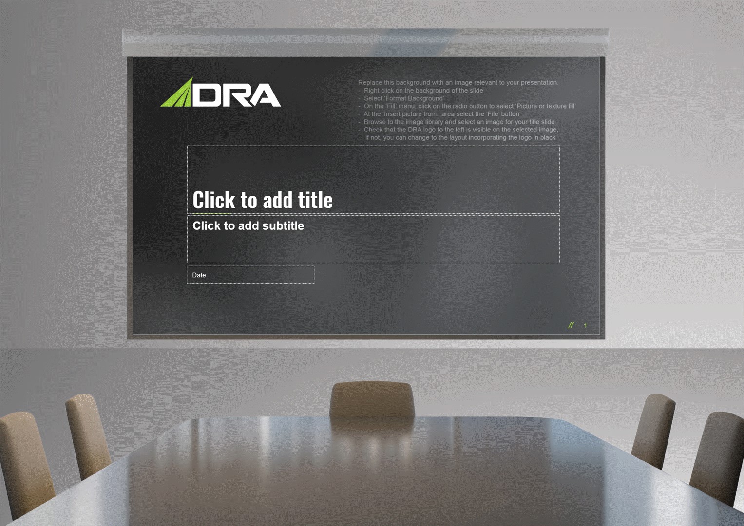 DRA Presentation Template